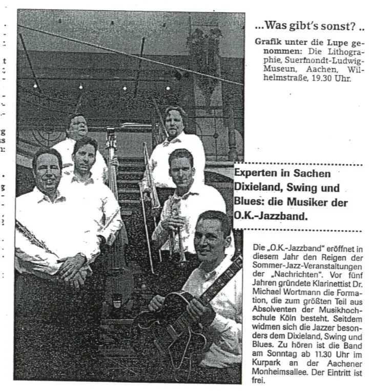 Pressestimme - Experten in Sachen Dixieland